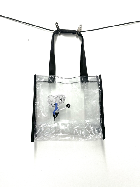 Transparent tote top bag malaysia