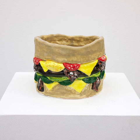 Caroline Larsen Burger Planters