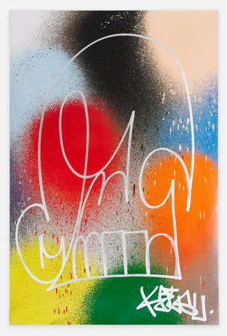 KATSU Signed "DOT" Exhibition Poster